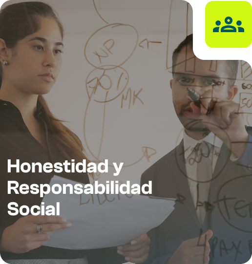 Honestidad y<br/>Responsabilidad<br/>Social